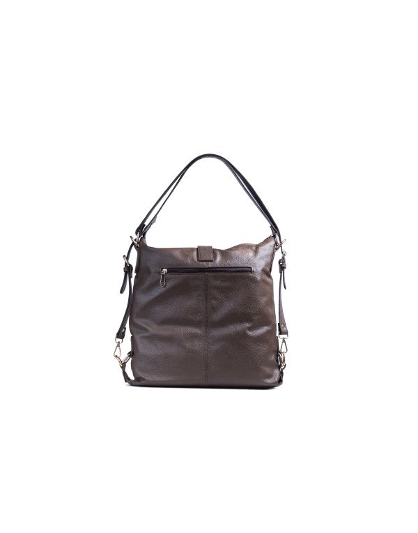 HugMe.Fashion Pure Leather Handbag cum Backpack HBP3
